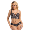 Sexy Lingerie for Women 2 Piece Lace Lingerie Set with Underwire Push up Bra and Panty Sets