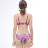 Flower Print Strapless Bra Panty Sets