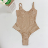Shinny Slim Body Shaper Tummy Control Body Shaper With Button Crothes Bodysuit