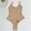 Shinny Slim Body Shaper Tummy Control Body Shaper With Button Crothes Bodysuit