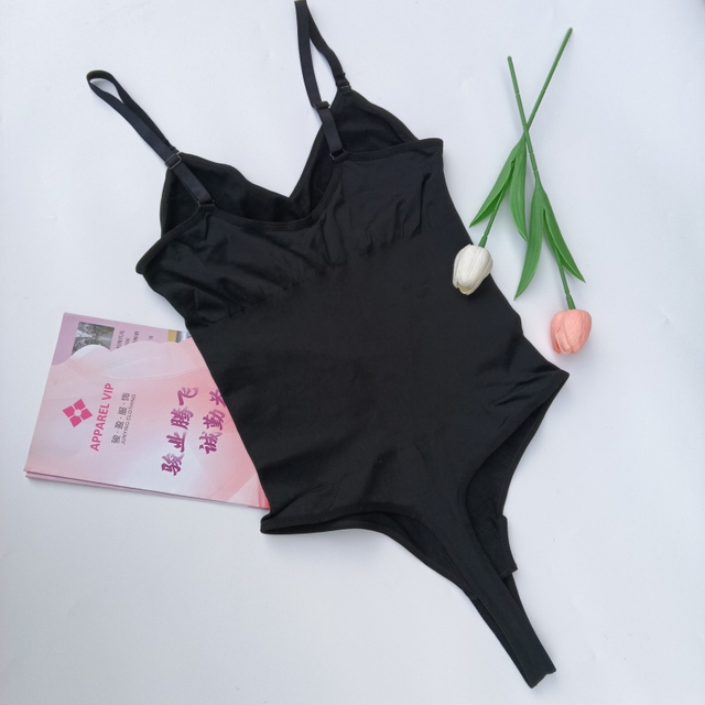 Women's Shapewear Tummy Control Bodysuit High-Waist Thigh Slimmer Shapewear