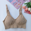 Nursing Bras Maternity Bra for Breastfeeding Pregnancy Wireless Bralette with Pads, Extenders & Clips