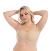 Thin Soft Comfy Daily Bras, Seamless Leisure Bras for Women, A to D Cup, Removable Pads Sleep Bras